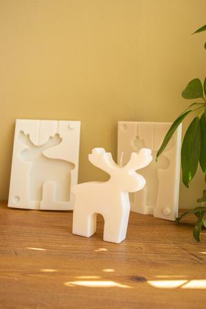 Reindeer Candle Mold