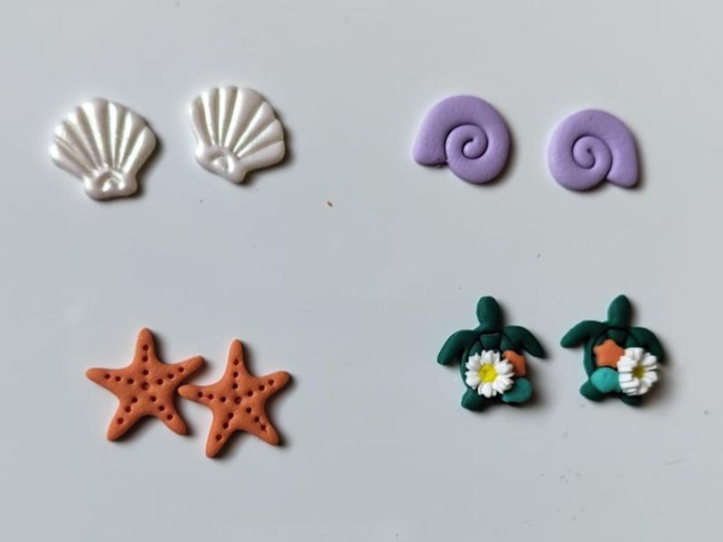 Sea life clay cutters