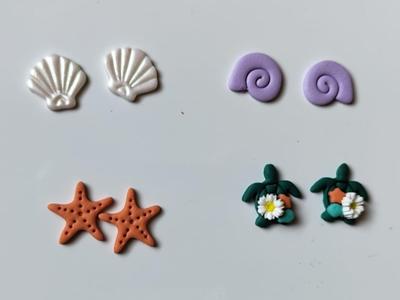Sea life clay cutters
