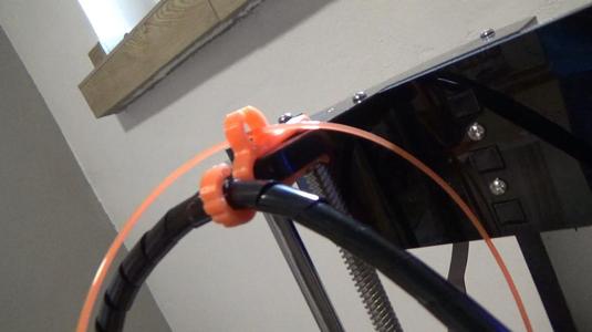 Anet A8 cable + filament clip