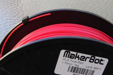Filament Clip for Makerbot Spools