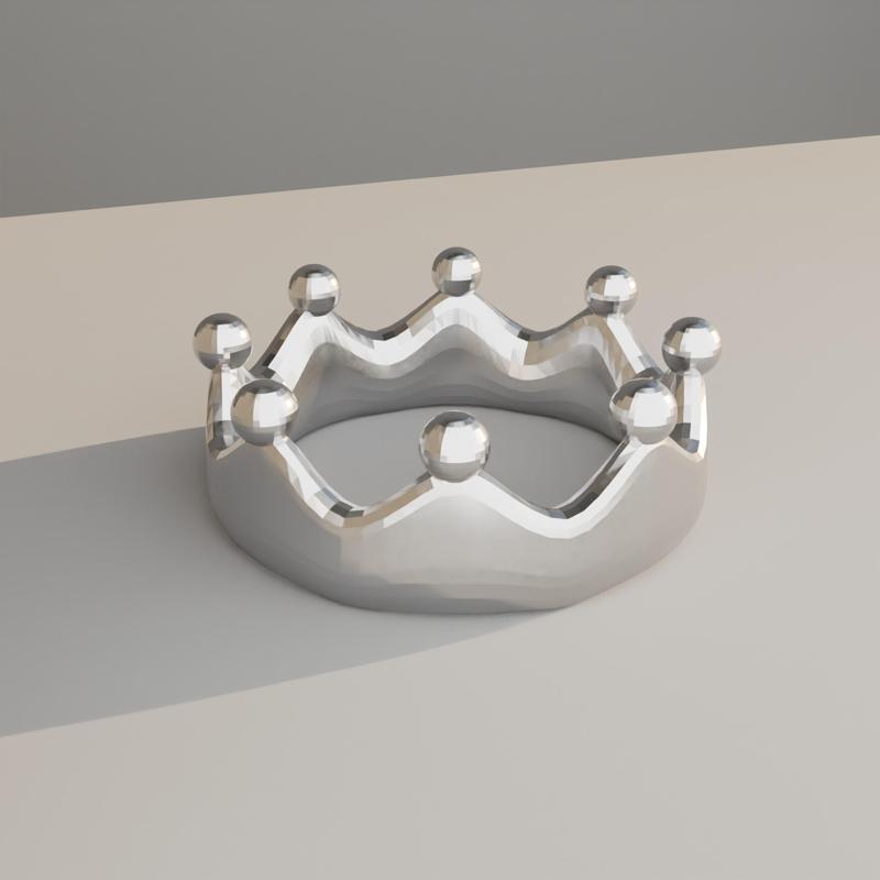 Crown Ring Version 1 / Anillo de corona Version 1