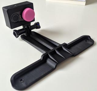 Ender 3v2 GoPro style camera bed mount