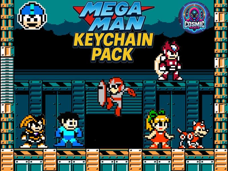 Megaman Keychain Pack
