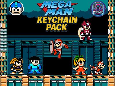 Megaman Keychain Pack