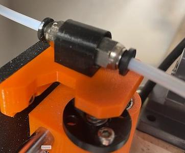 Reverse Bowden Prusa