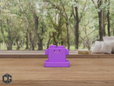 Ditto Pokemon Multicolor