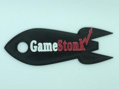 GameStop GameStonk Don't Stop Keychain