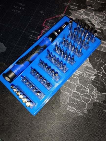 Aliexpress Screwdriver + bits set case/holder