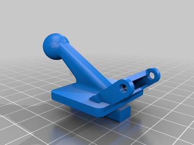 cam arm joint with ribbon clip