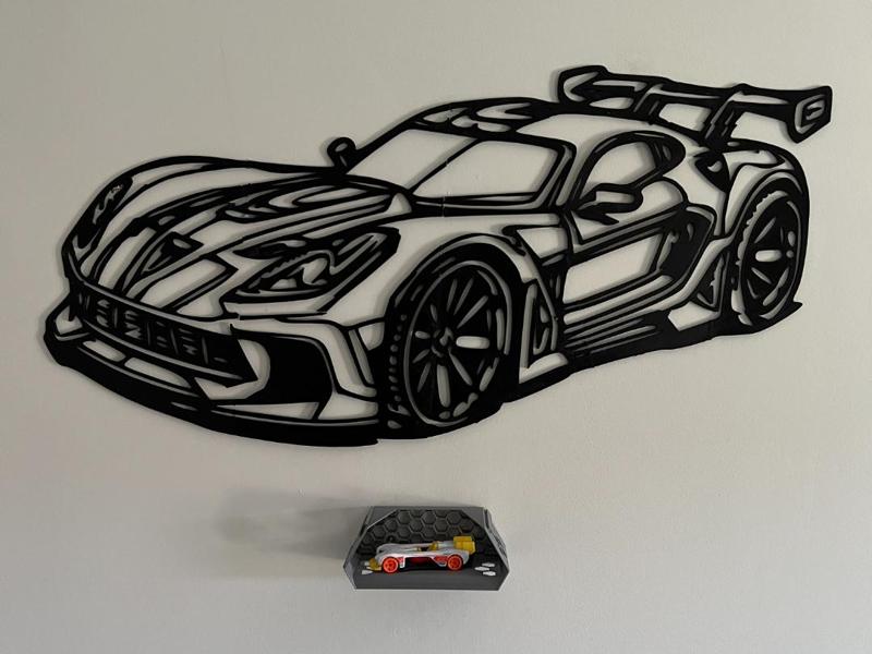 sport car wall art