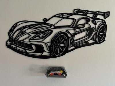 sport car wall art