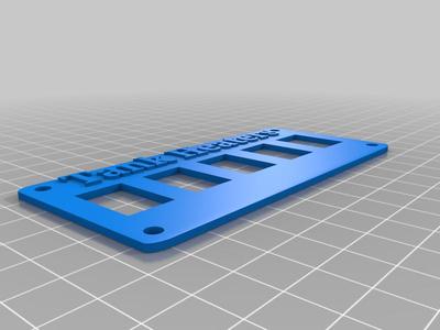 RV Tank Heater Switch Panel