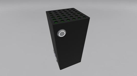 Xbox X series style Raspberry pi 4 case