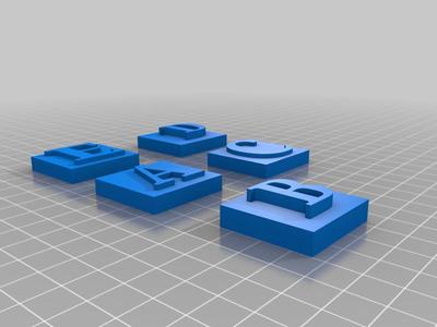 Game pieces 