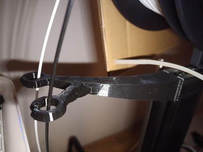 Ender 3 dual filament guide