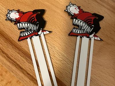 Denji Chainsaw Man Bookmark - 3 colors AMS