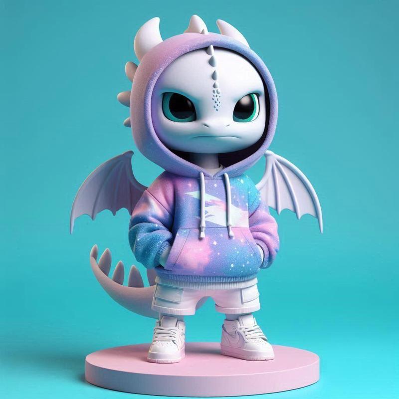 Urban Night Fury - Streetwear Dragon Toy