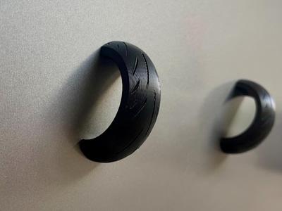 Motorcycle Tire Fridge Magnet single color