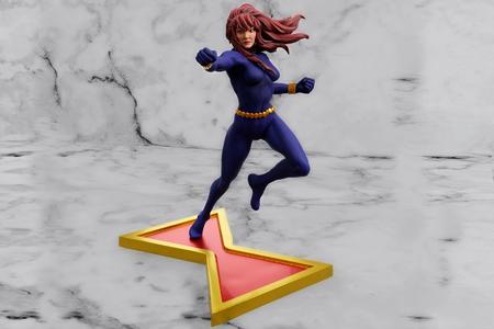 Black Widow 1970 comics statue 75mm miniature