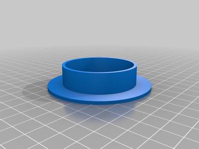 3D printed hole saw insert