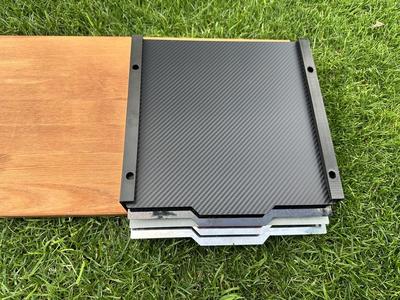Qidi Q1 Pro (250x250) Shelf 4 PEI Holder FR4