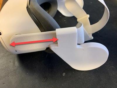 Oculus Quest 2 Audio Amplifier (Arm Mount)