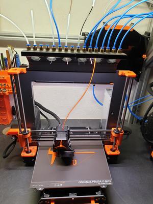 Filament Guide with LED lighting
