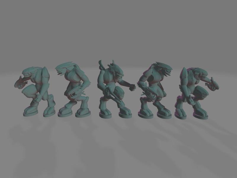 Alien Melee Squad