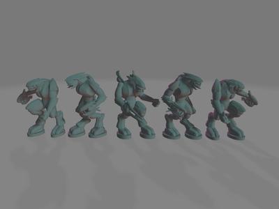 Alien Melee Squad