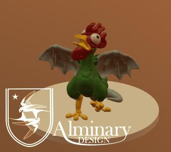 cockatrice cute - tabletop miniature