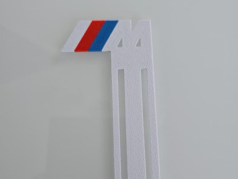 BMW M Sport Childrens Bookmarker Supercar Art