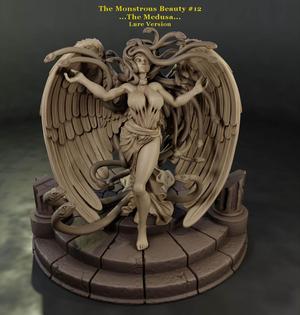 "Medusa" Monsterous Beauty sculpt #12 (35mm, 75mm & 120mm Scale)