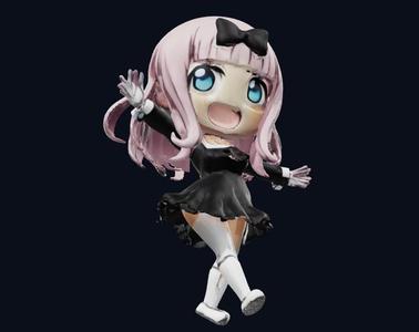 Chika Fujiwara Mini Pop Up Figurine - Kaguya-sama: Love is War