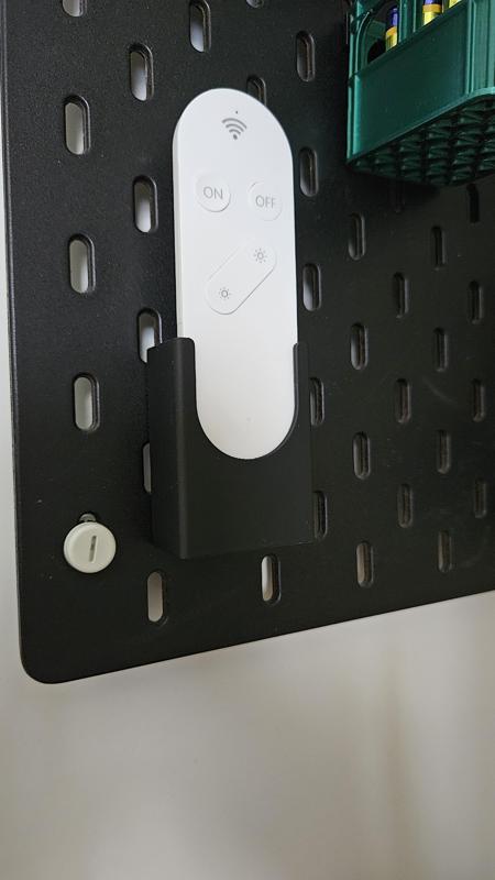 Skadis remote holder T-Clip System