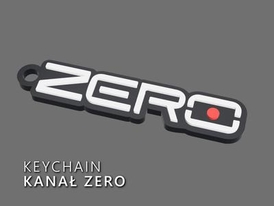 Zero Channel Keychain