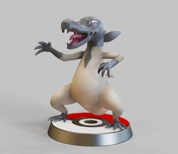 Salandit - FAN ART - POKÉMON FIGURINE -POKEMON