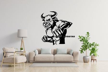 ANIMAL BULL DECO