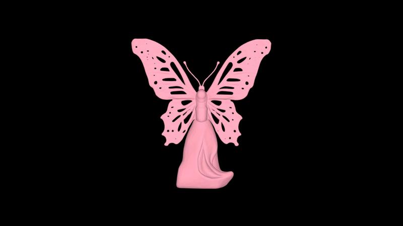 Unique Butterfly Figurine Home Decor