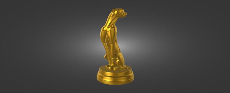 Panther figurine