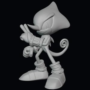 Espio the Chameleon Sonic Figure