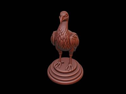 Vulture Animal Figure Printable