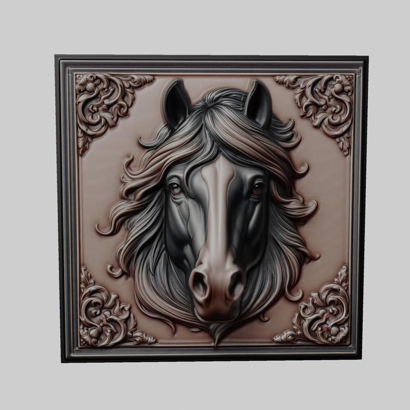 Horse Animal for CNC Router Laser & 3D Printer