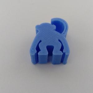 Monkey Meeple Silhouette – 3D Printable Game Token