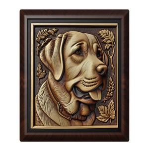 Dog Labrador Retriever animal wall art relief wall decor