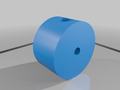 .5 inch rod holding wheel for a drill guide