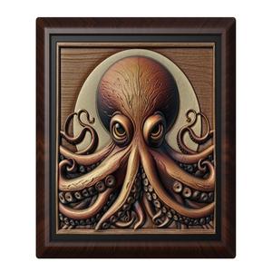 Octopus animal wall art relief wall decor
