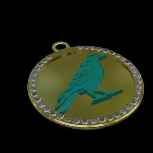 Crow Pendant - Animal Pendant