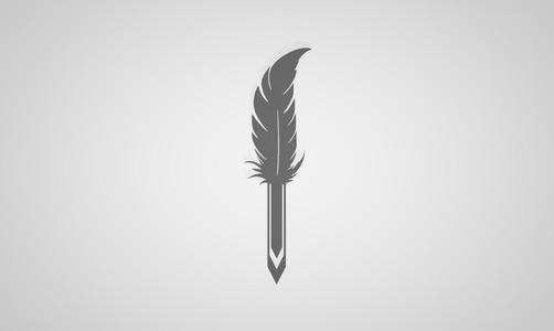 FEATHER / BIRD / ANIMAL / FIELD / NATURE / BOOKMARK / SIGN / BOOKMARK / GIFT / BOOK / SCHOOL / STUDENTS / TEACHER / OFFICE / OFFICE