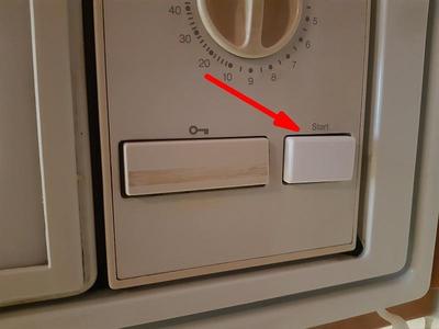 Startknopf Miele M686
